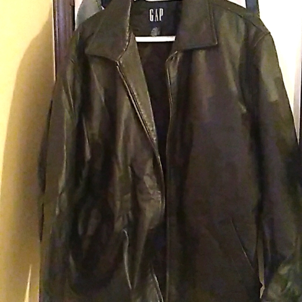 GAP leather jacket